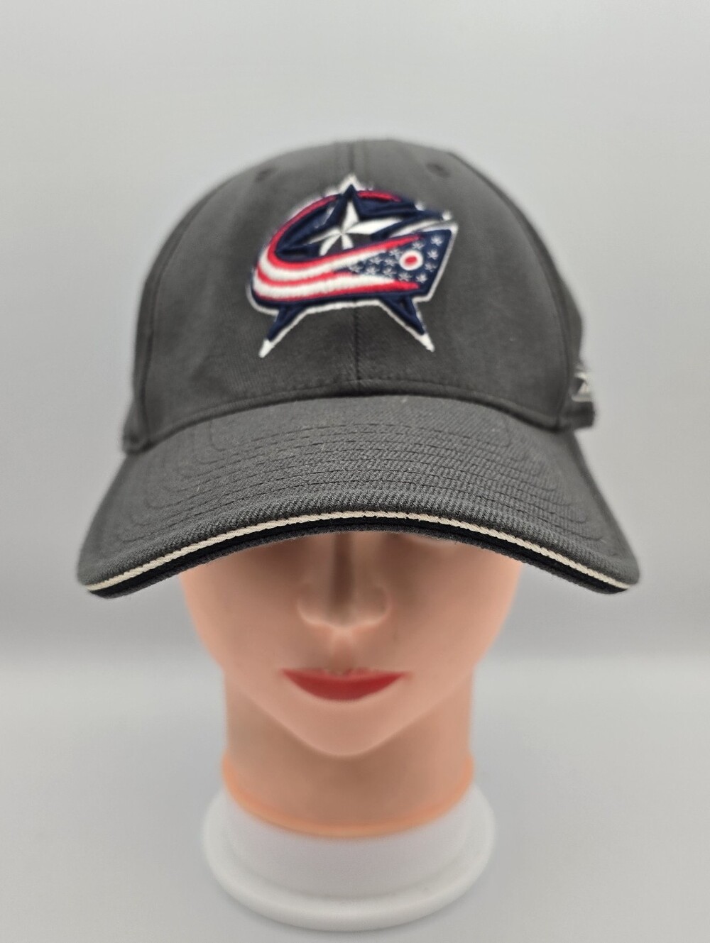 Reebok CCM Hockey Columbus Blue Jackets Gray Hat